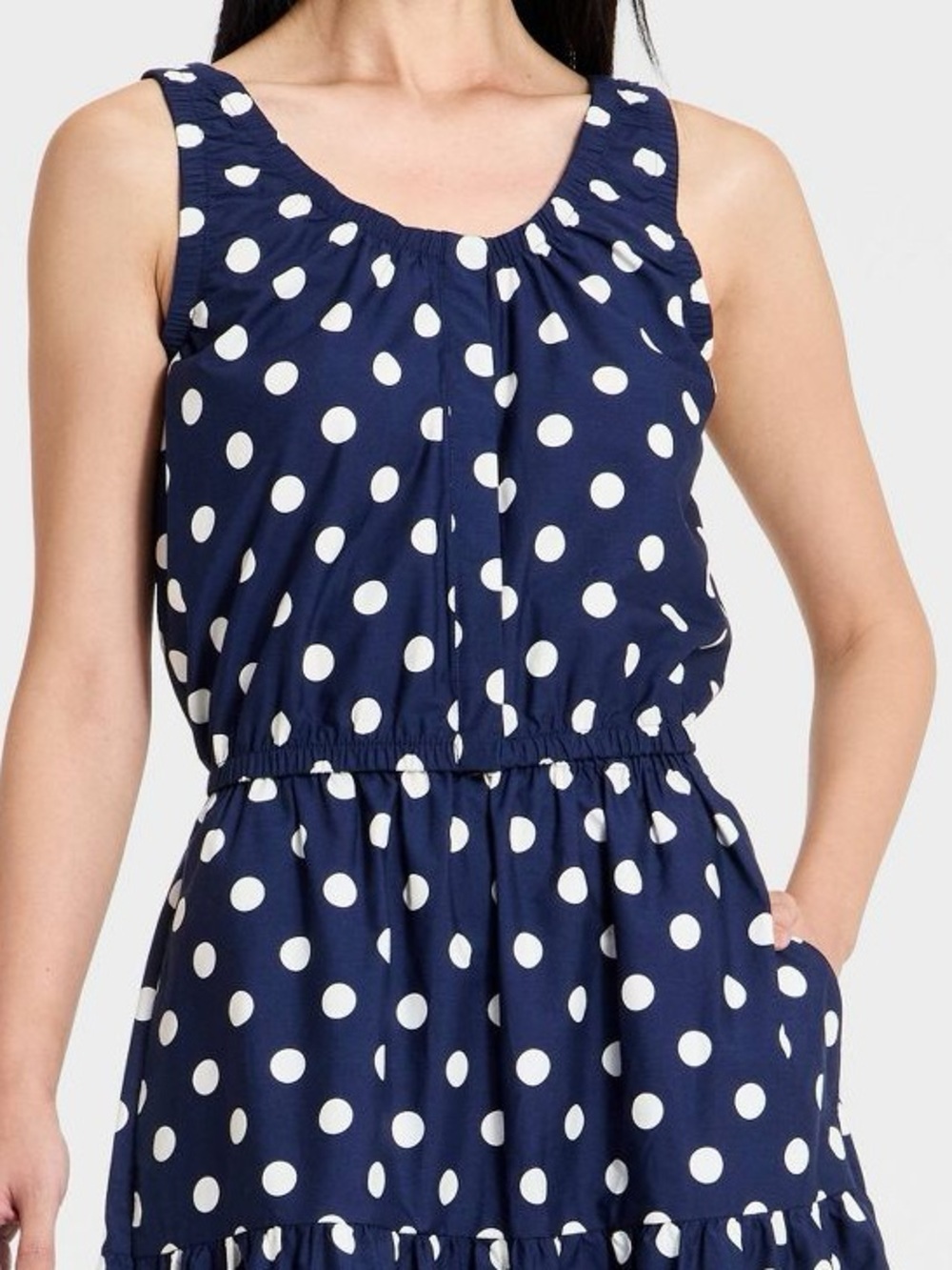Button-Front Tank Top - Picture 3 of 7